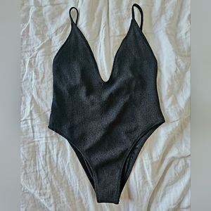 Wanderlust: Black One Piece Swim Suit